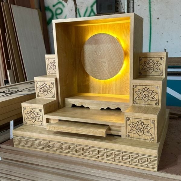  Bàn thờ ông địa - thần tài gỗ công nghiệp ODCN01 