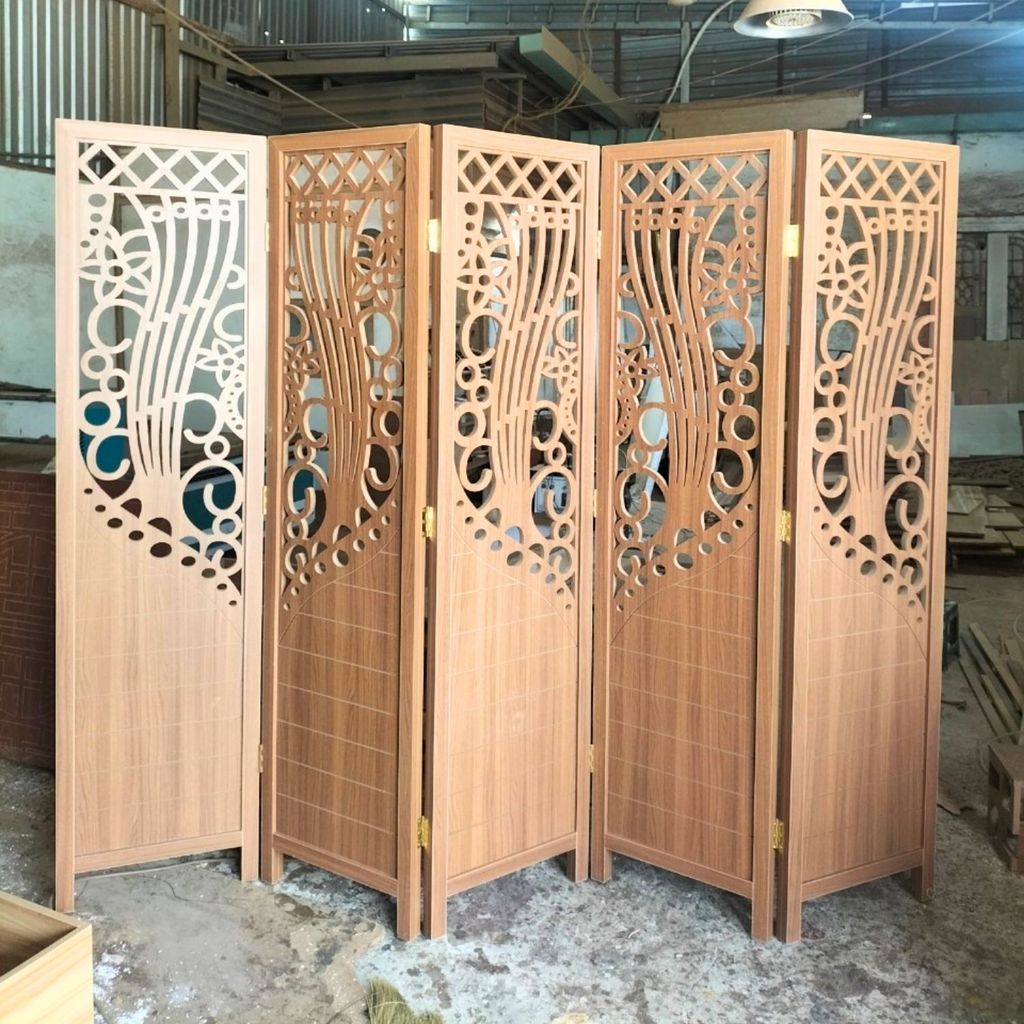 Vách ngăn bình phong gỗ BP11