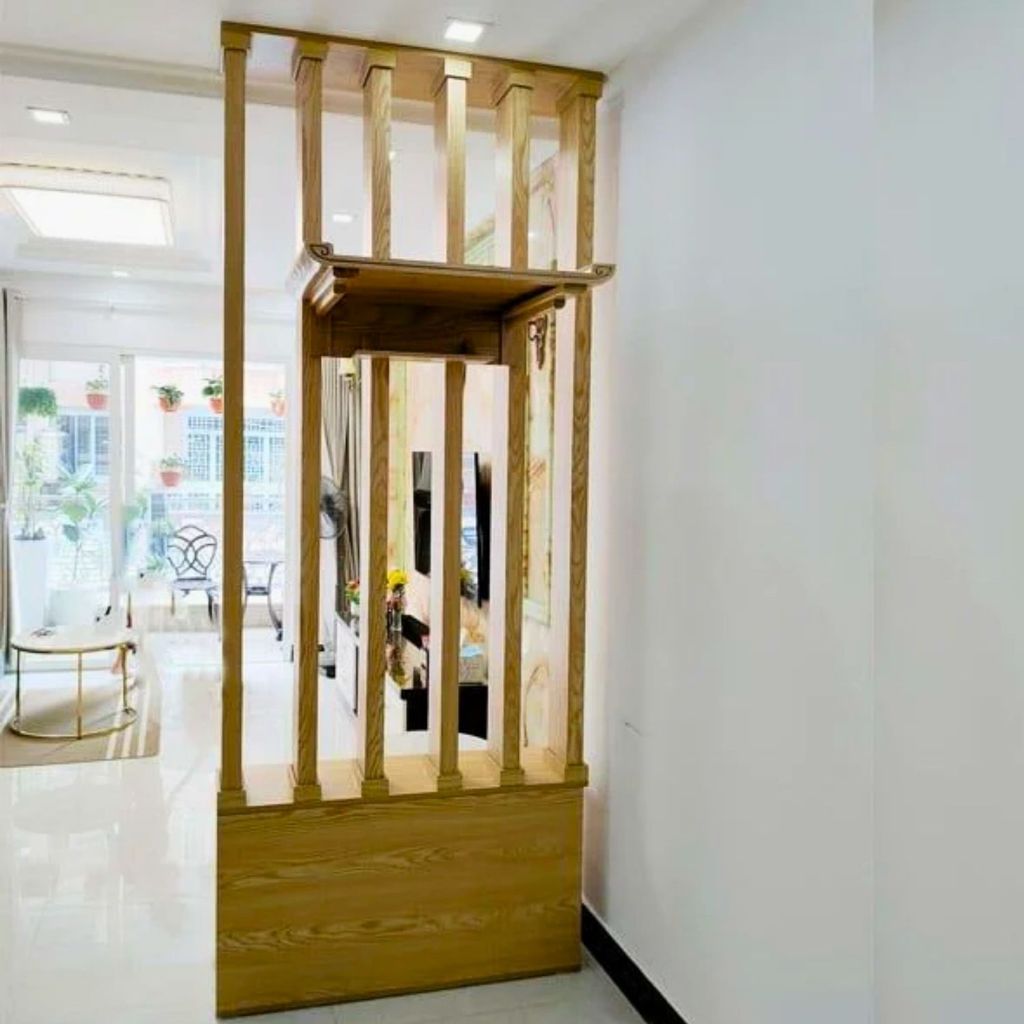 Lam gỗ phòng khách LG51