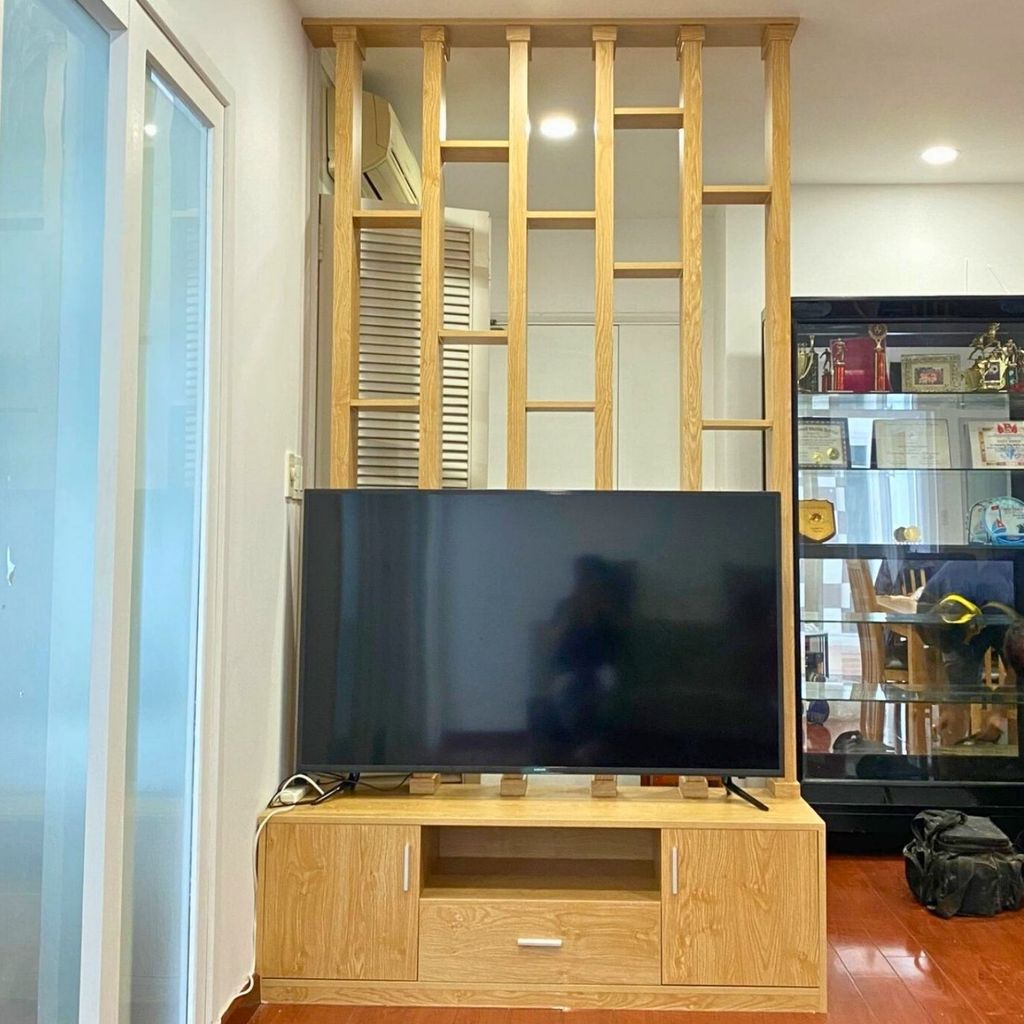 Lam gỗ phòng khách LG13