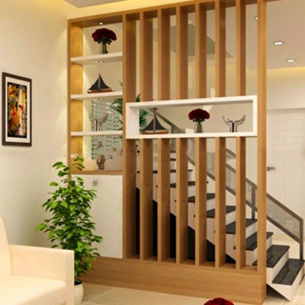 Vách cầu thang đẹp CT43