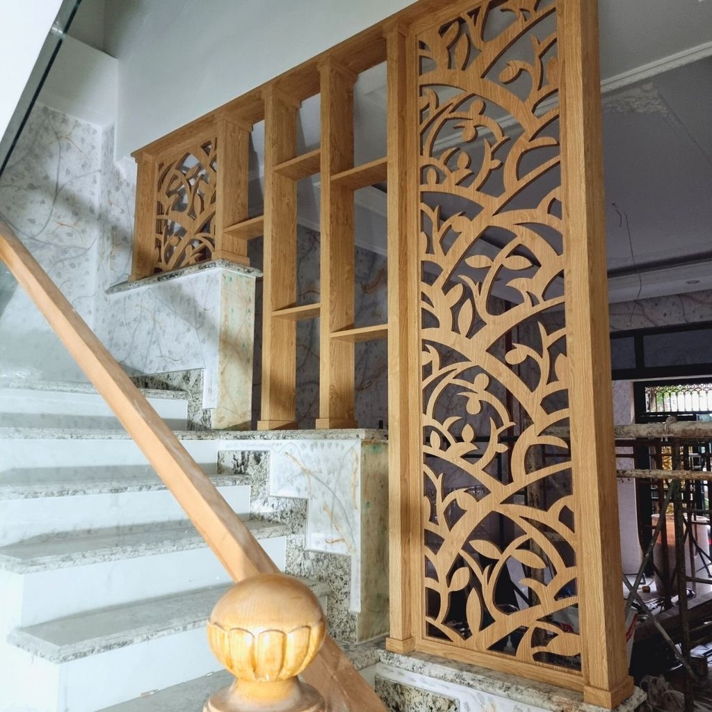 Vách ngăn phòng khách và bếp LCT44