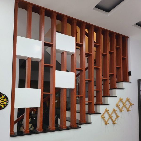  Lam gỗ phòng khách LCT26 