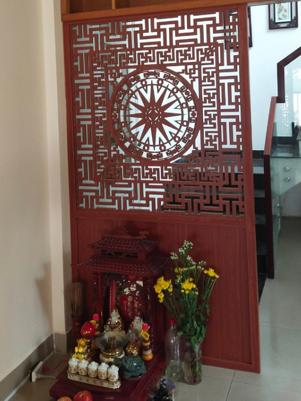 Vách ngăn nhựa cho phòng bếp  PB04