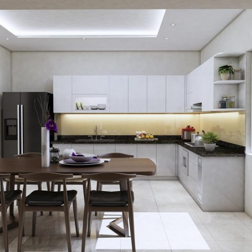  Tủ bếp nhỏ gọn TB12 