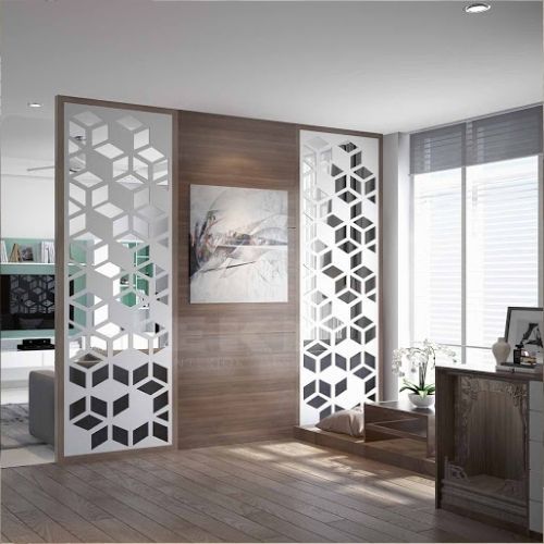 Vách cnc phòng bếp ngăn phòng khách PB09