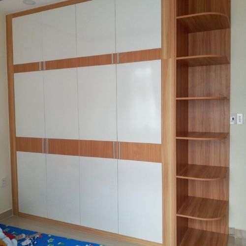  Tủ quần áo đẹp kết hợp QA28 