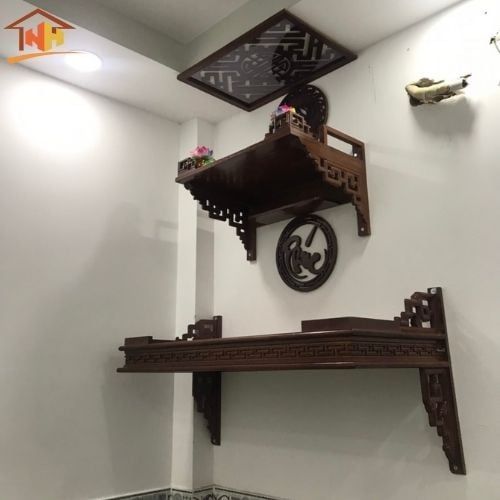  Bàn thờ treo dạng tầng đẹp BT16 
