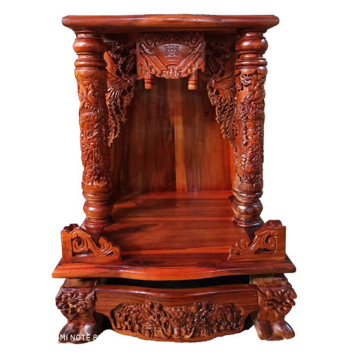  Bàn thờ ông địa gỗ chàm ODC01 