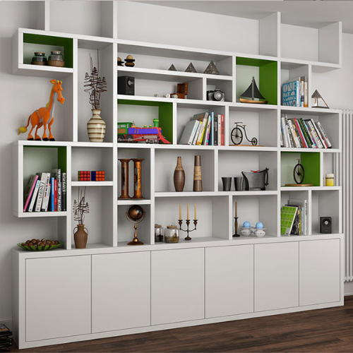  Kệ sách kết hợp tủ KS12 