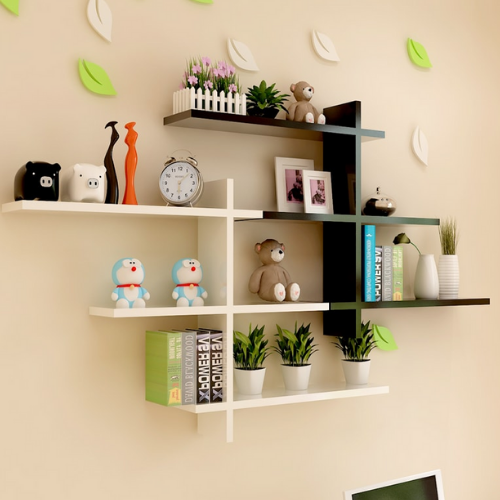 Kệ treo tường phòng khách đẹp TT17