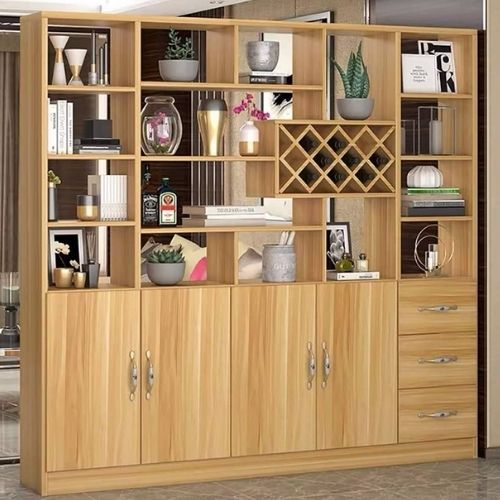 Tủ rượu kết hợp kệ trang trí TR06 