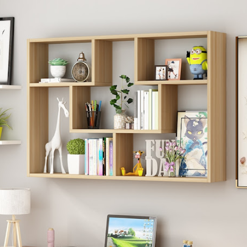 Kệ treo tường gỗ công nghiệp TT04