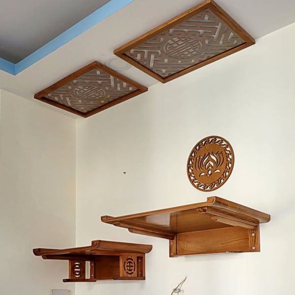  Bàn thờ treo tường 2 tầng đơn giản BT11 