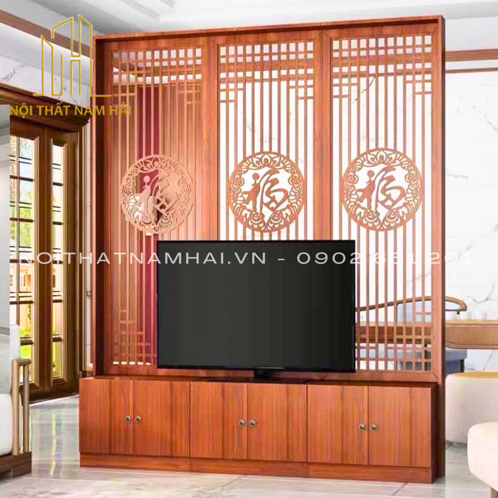 Vách ngăn phòng khách TK49