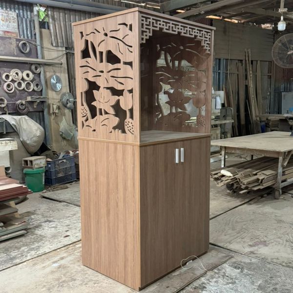  Tủ thờ CNC  gỗ công nghiệp TTC12 