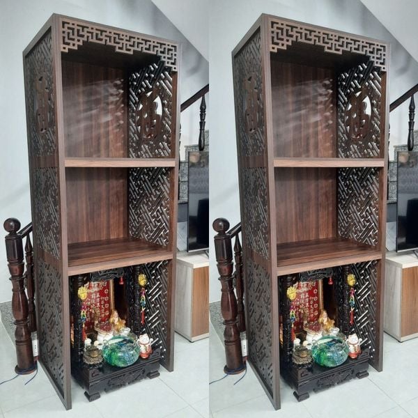  Tủ thờ 3 tầng gỗ công nghiệp TTC18 