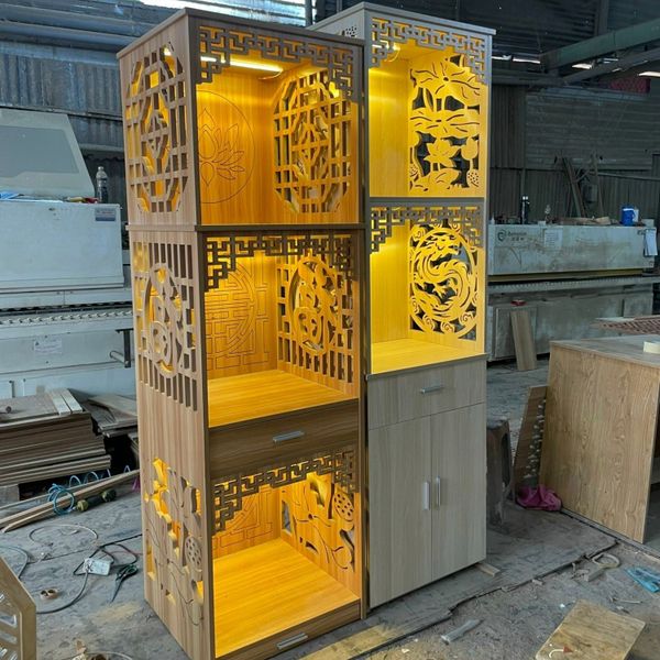  Tủ thờ kết hợp TTC09 