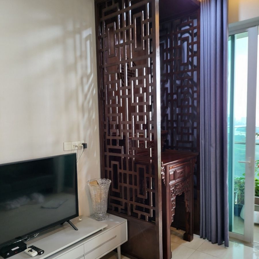 Vách ngăn che bàn thờ PT104