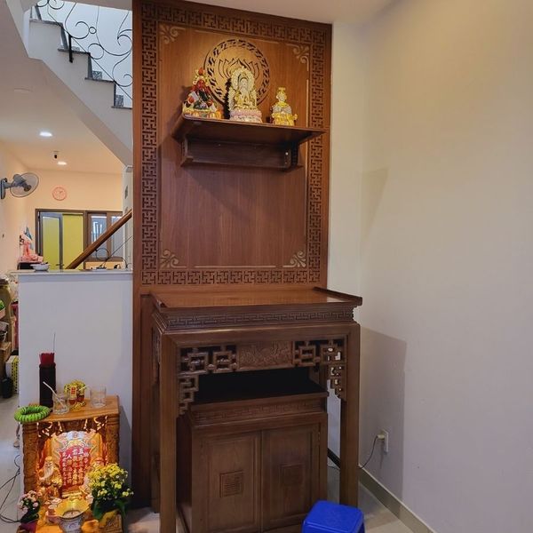 Vách cnc bàn thờ đẹp
