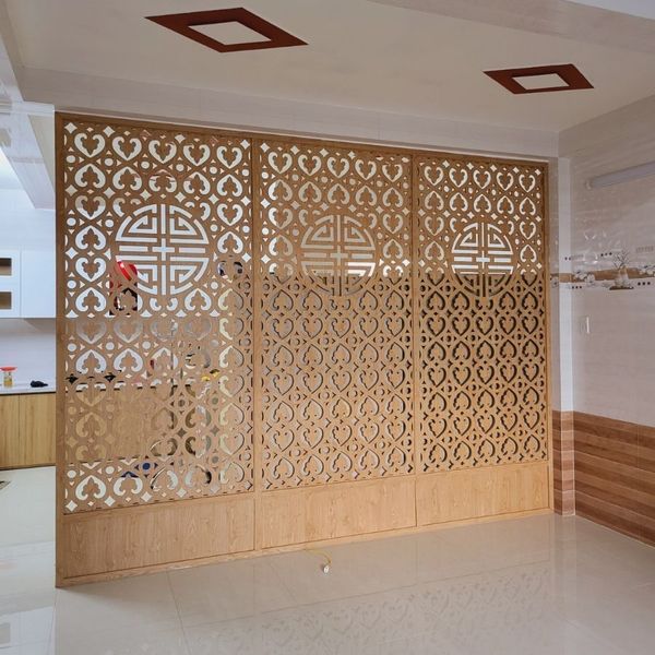 Vách cnc bàn thờ