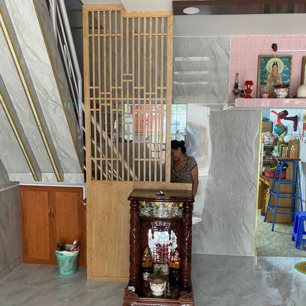  Trang trí vách cầu thang CT24 