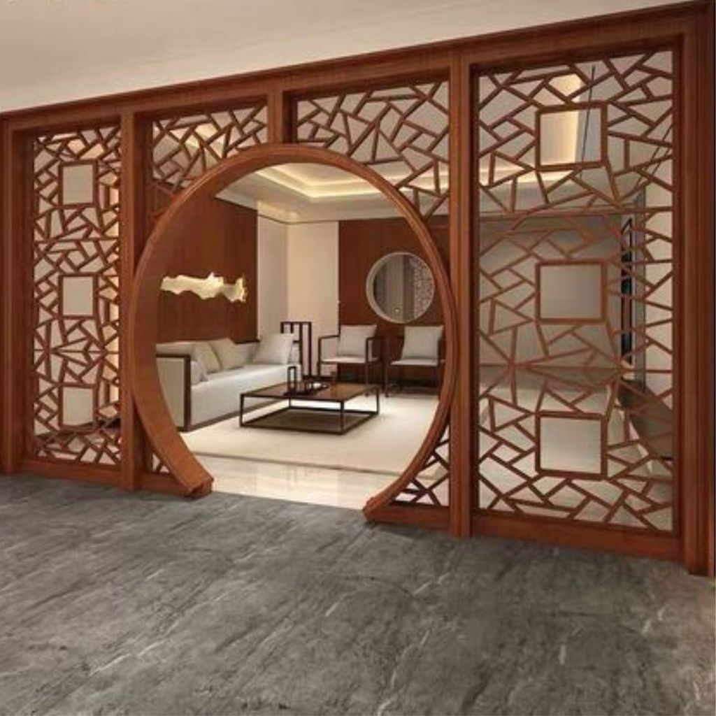 Vách ngăn trang trí khách sạn VKS05