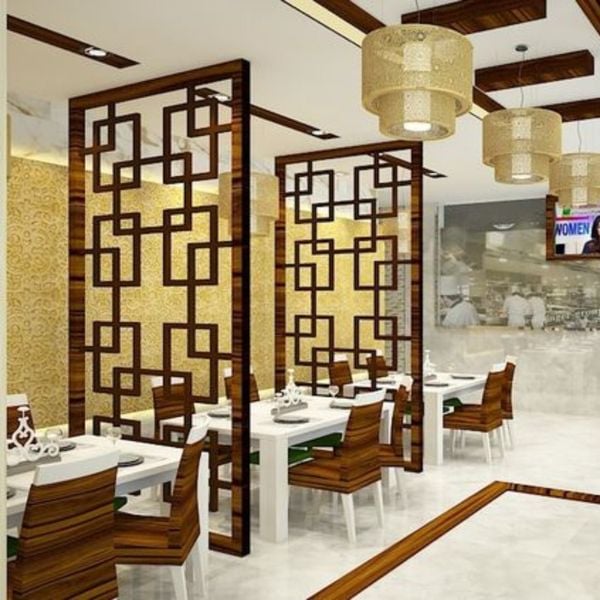  Vách ngăn nhà hàng giá tốt VNH15 