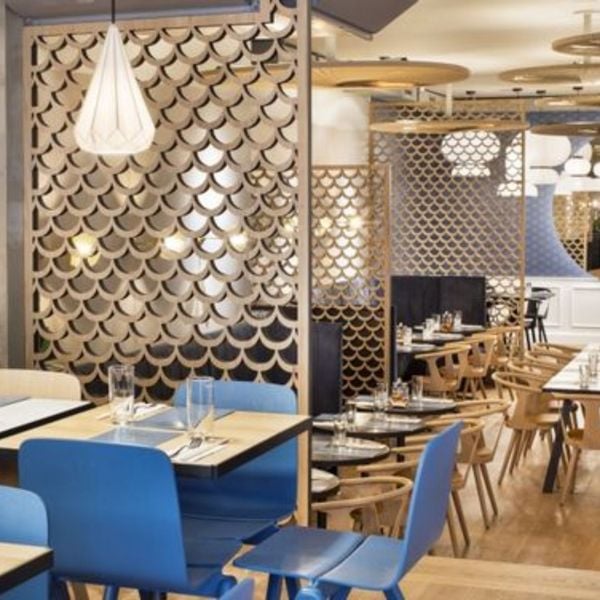  Vách ngăn nhà hàng giá rẻ VNH02 