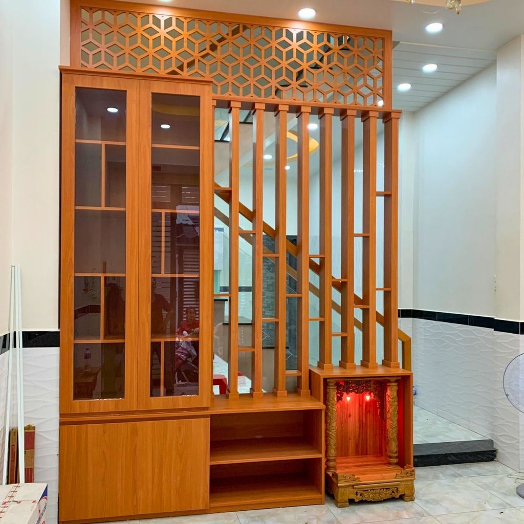 Vách ngăn phòng khách và bếp PK146
