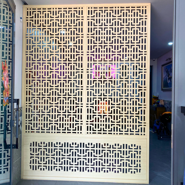  Mẫu vách ngăn phòng khách PK126 