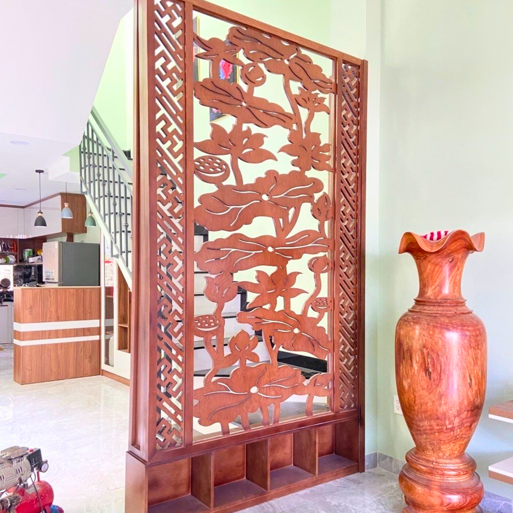 Vách ngăn phòng khách và bếp PK109