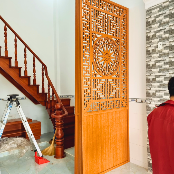  Vách cnc hoa văn PK112 