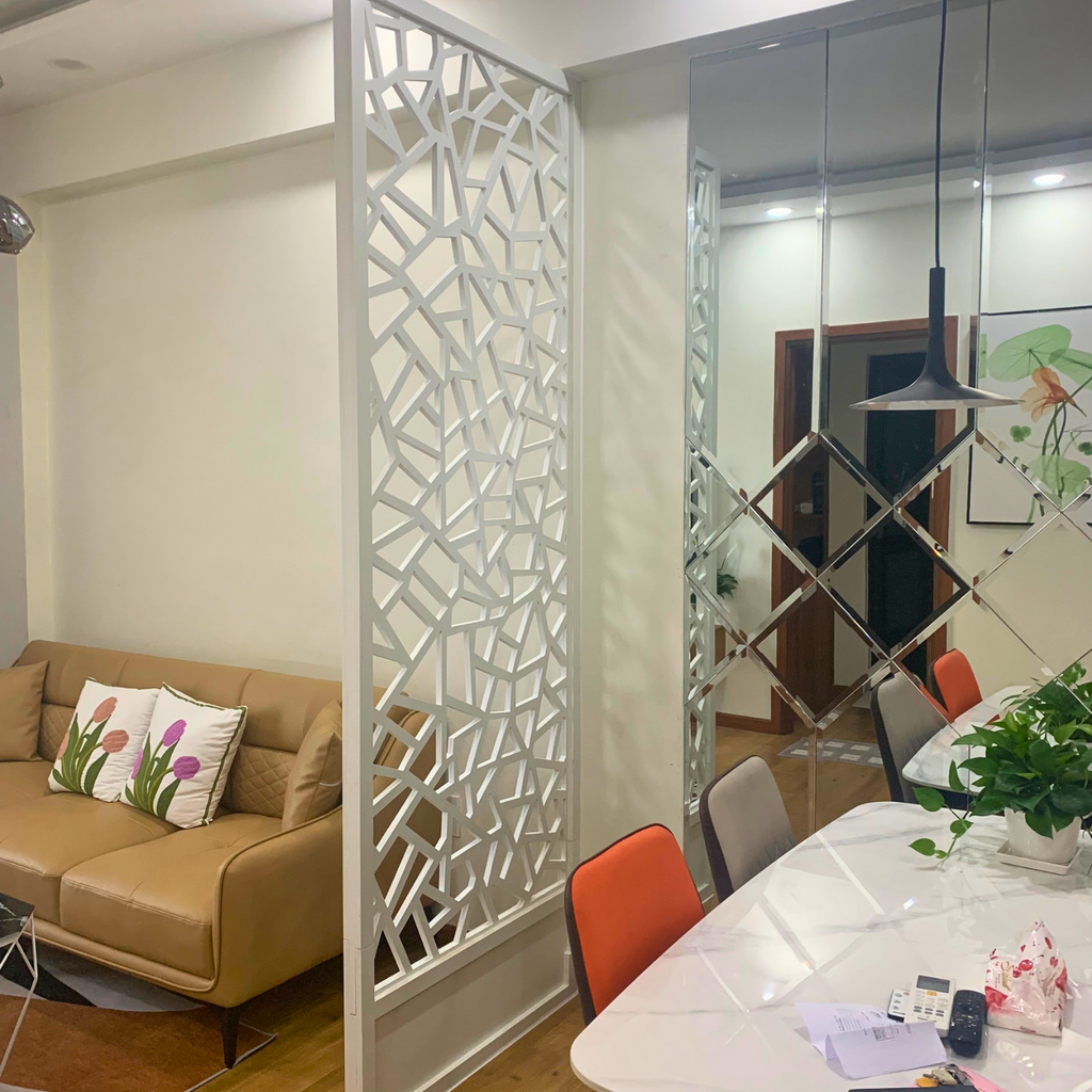 Vách ngăn phòng khách và bếp PK115