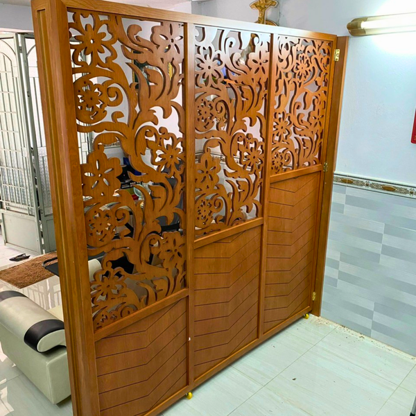 Vách ngăn phòng khách và bếp