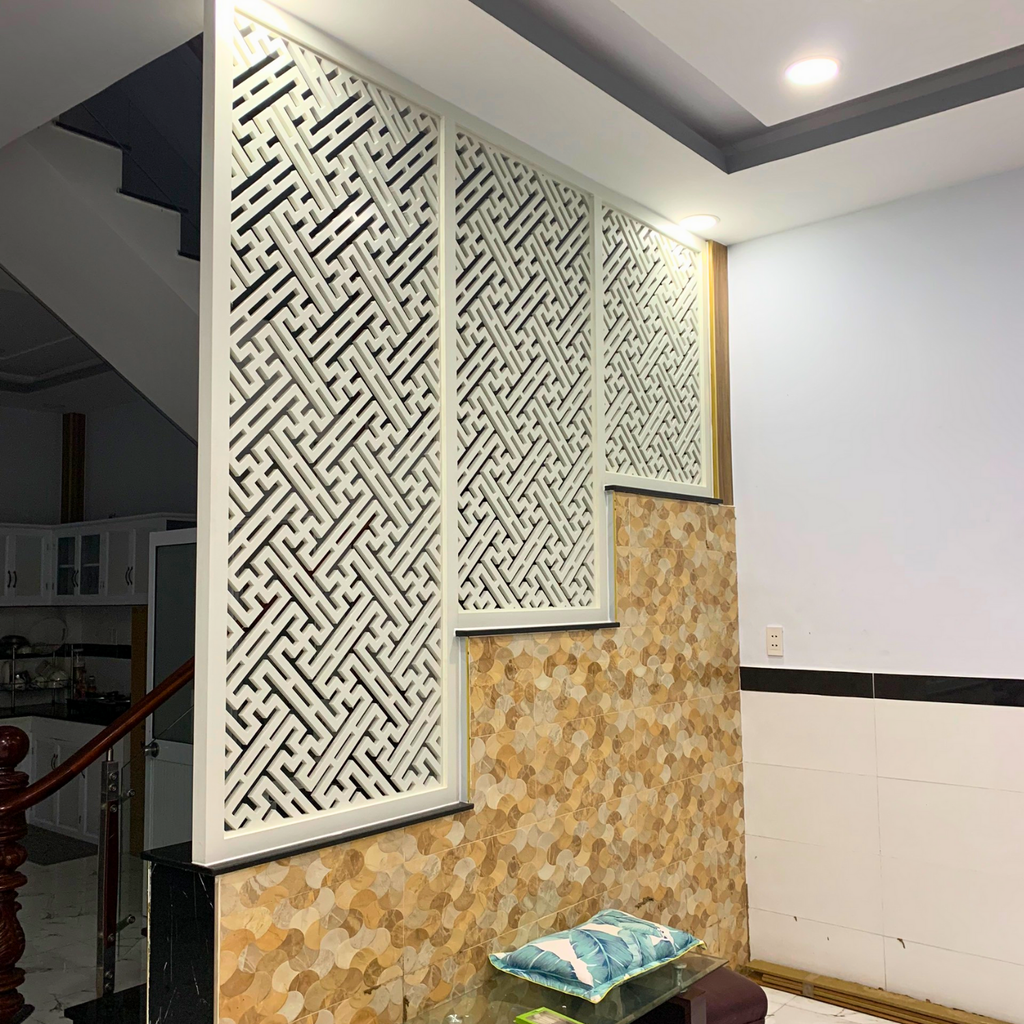Vách ngăn phòng khách và bếp PK116