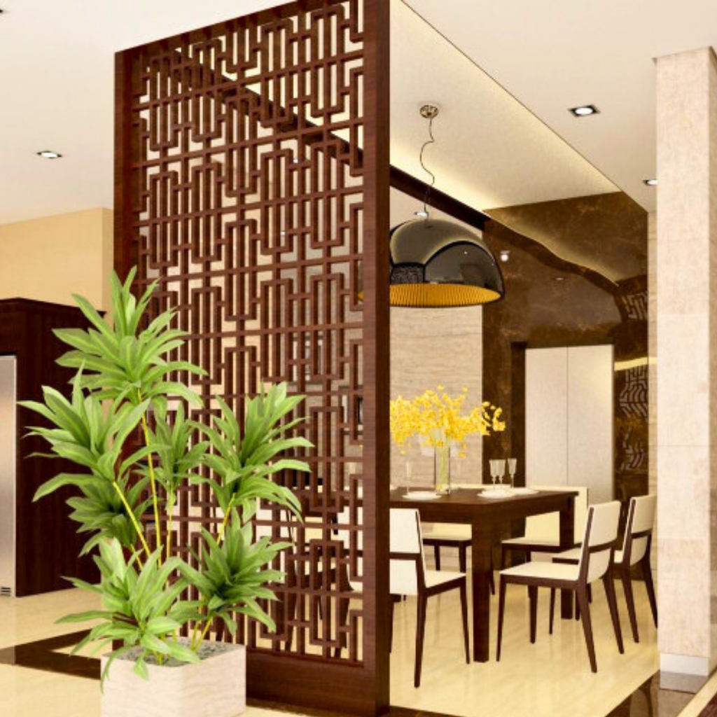 Vách ngăn phòng khách và bếp PK71