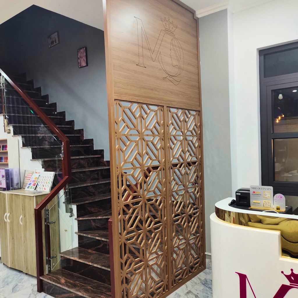 Vách ngăn phòng khách và bếp PK113