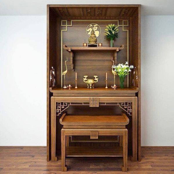  CNC Vách phòng thờ PT164 