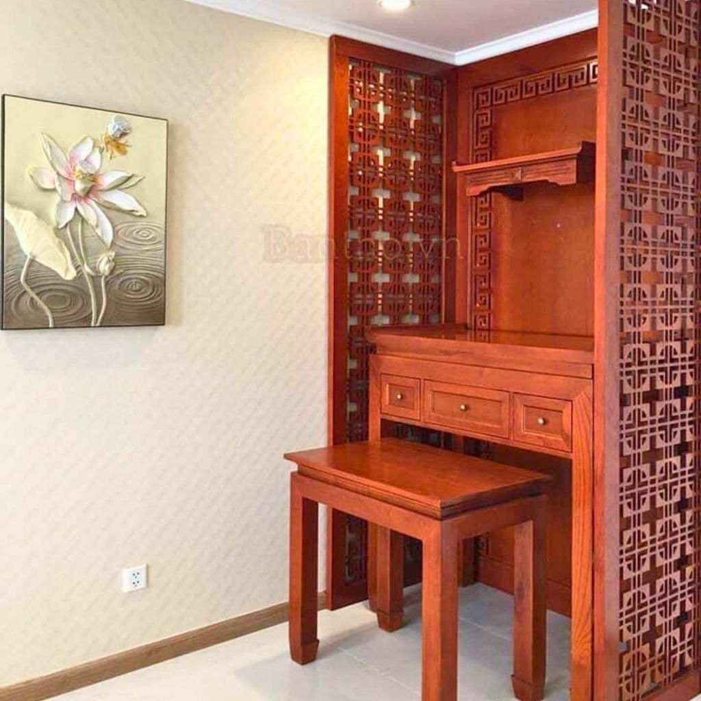 Vách cnc phòng thờ PT165