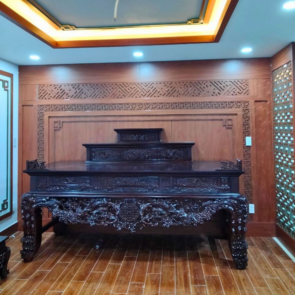 Vách ngăn phòng thờ PT191