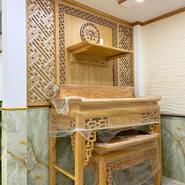  Vách bàn thờ đẹp PT192 