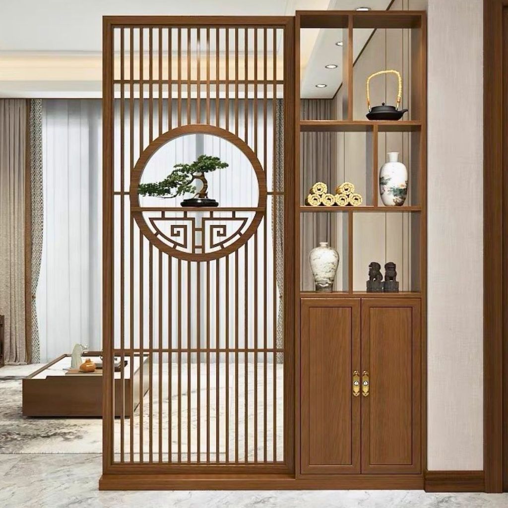 Kệ tủ trang trí phòng khách TK31