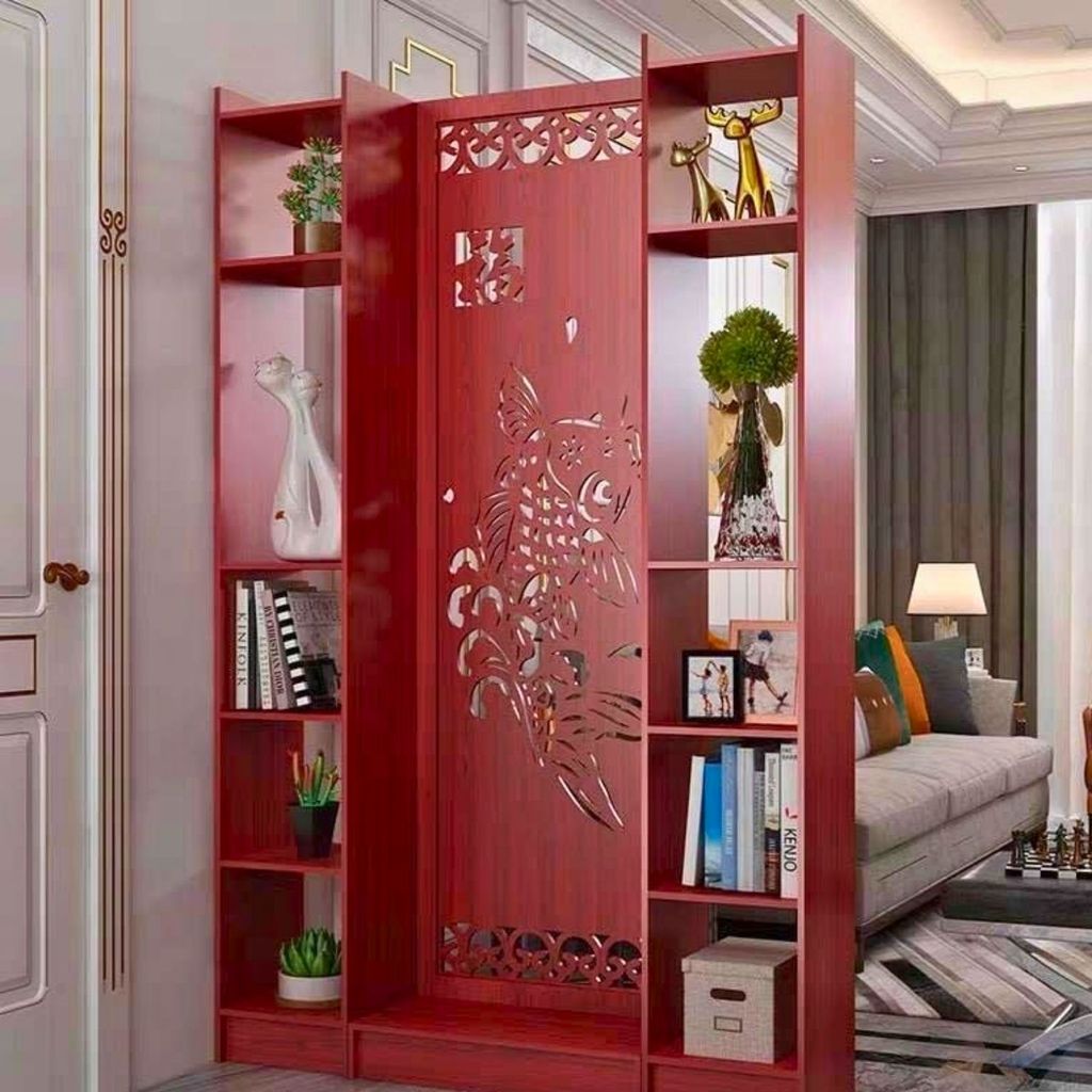 Tủ kệ trang trí phòng khách TK27