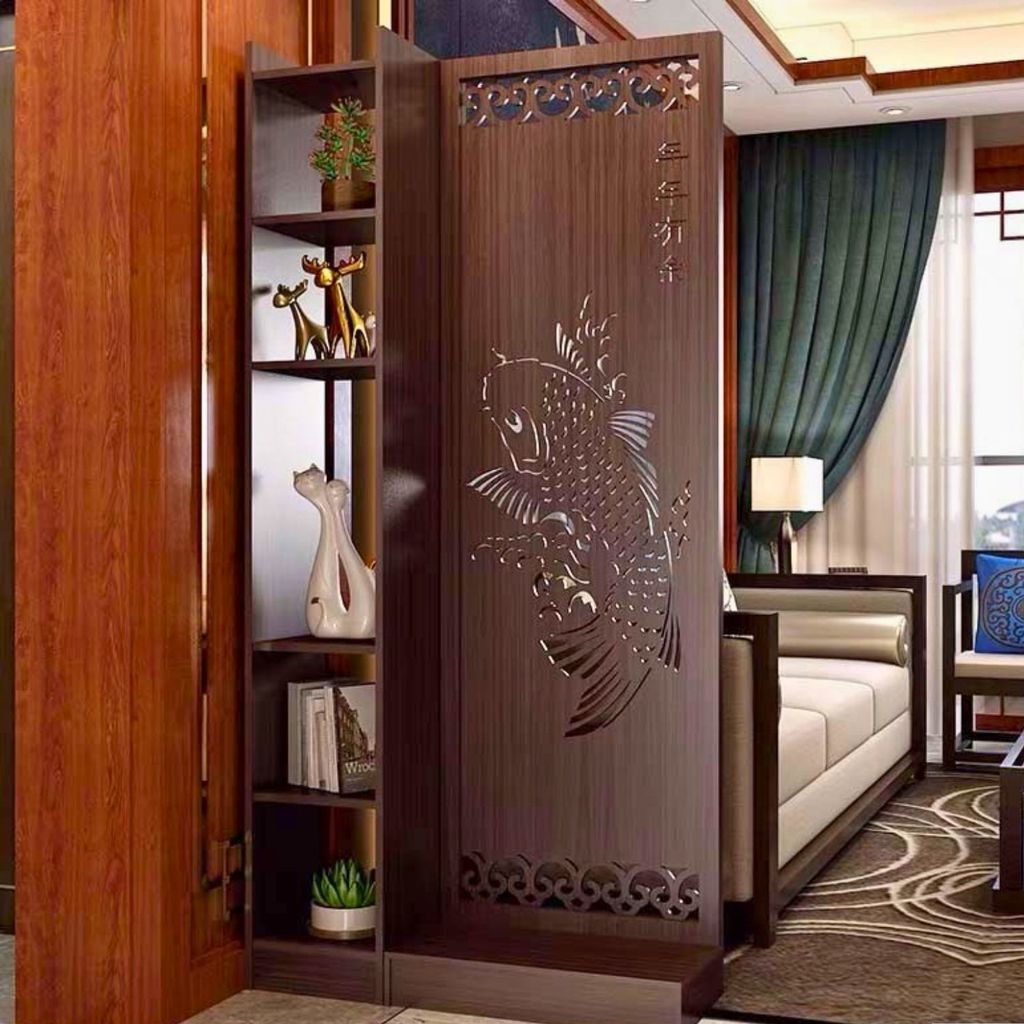 Tủ kệ trang trí phòng khách TK26