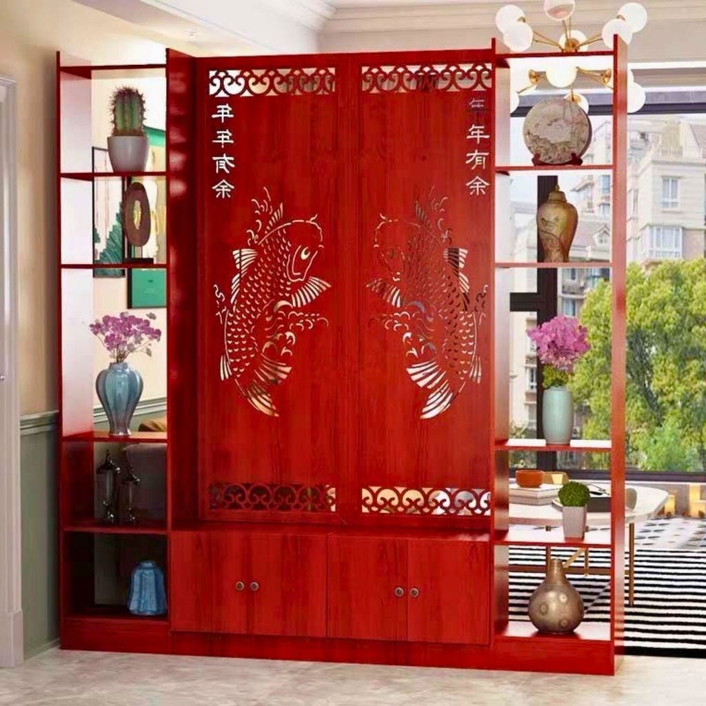 Kệ trang trí phòng khách TK42