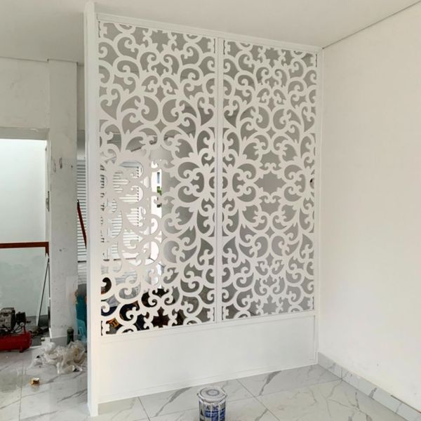 Vách ngăn phòng khách và bếp