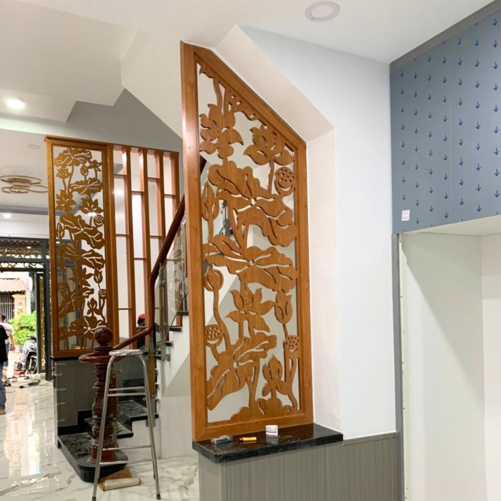 Vách phòng khách nhỏ gọn PK22