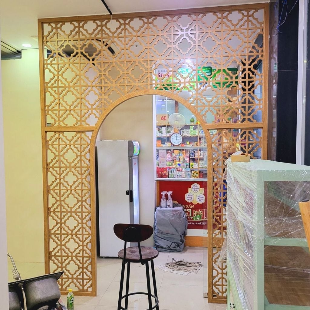 Vách phòng khách hiện đại PK02