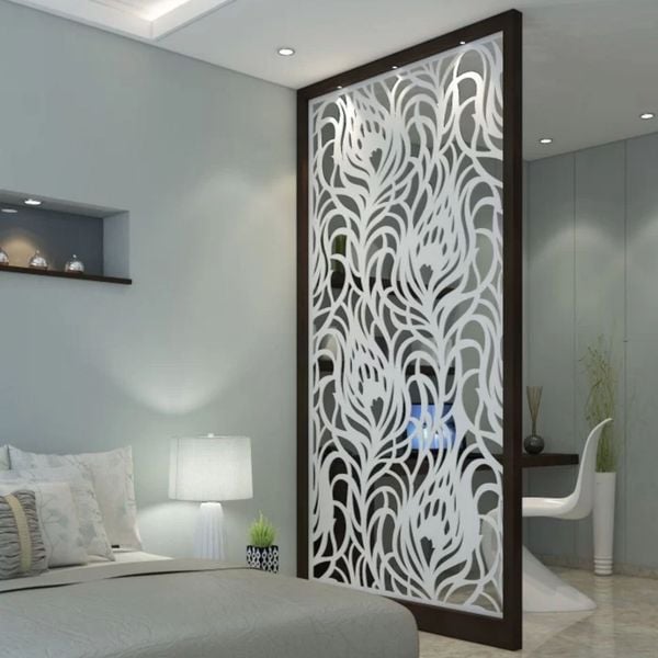 Vách ngăn phòng khách và bếp